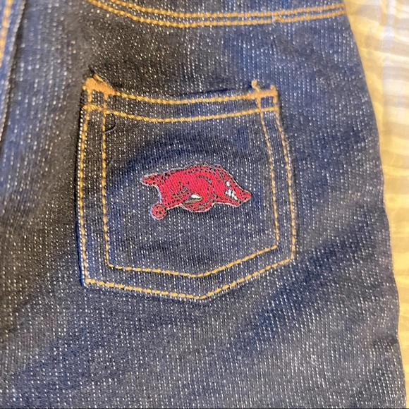 🐗Arkansas Razorbacks Toddler Jeans🏈 - Picture 3 of 4